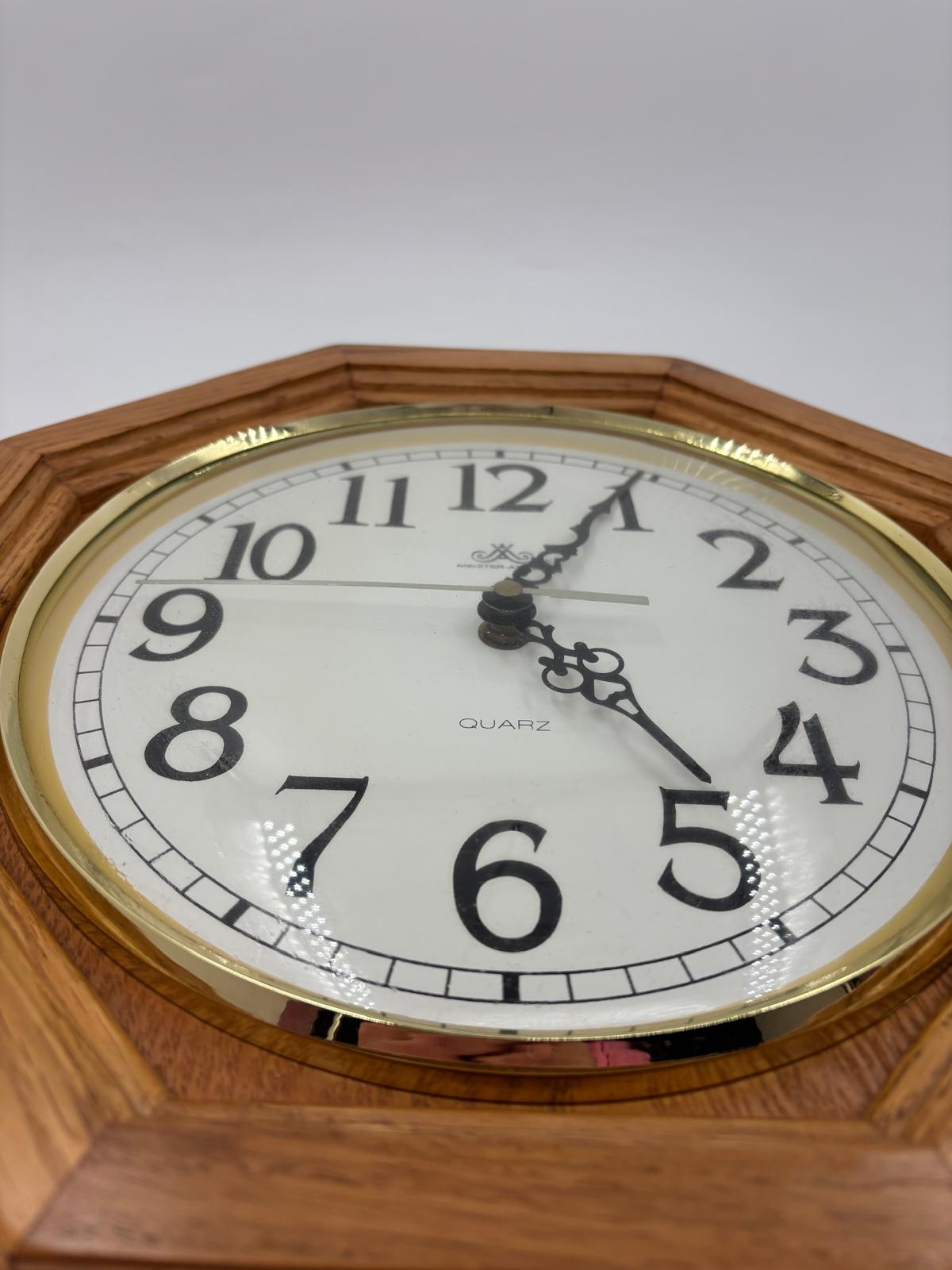 Vintage Wanduhr von Meister Anker