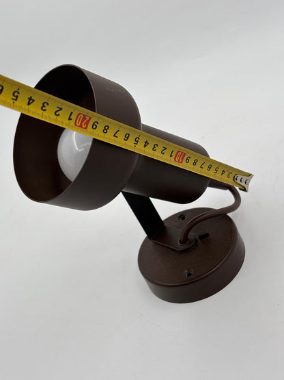 Vintage Wandlampe braun verstellbar von Pre-Loved