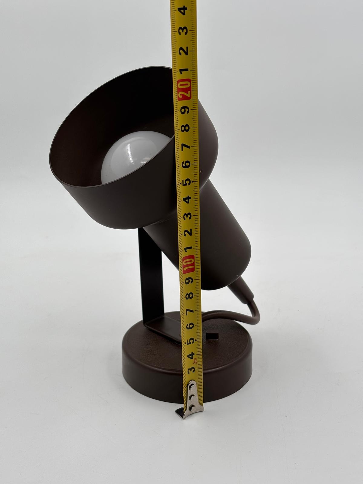 Vintage Wandlampe braun verstellbar von Pre-Loved