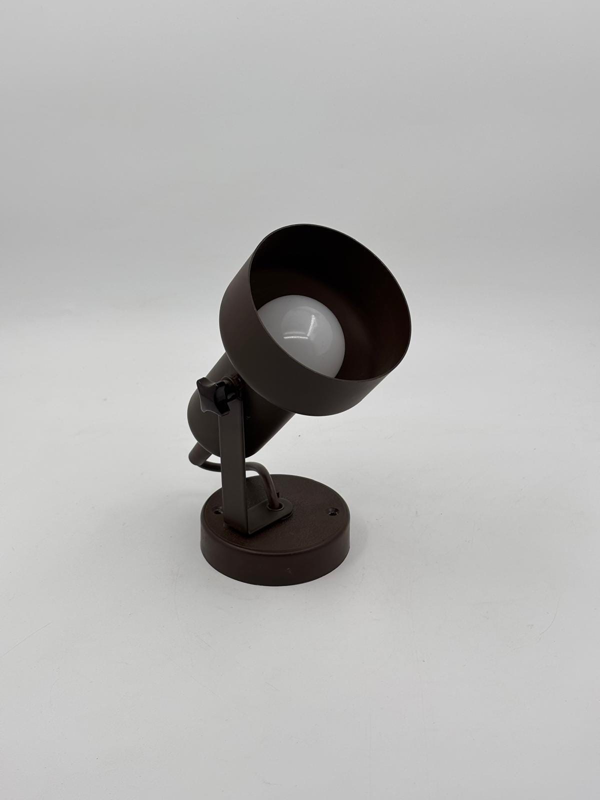 Vintage Wandlampe braun verstellbar von Pre-Loved