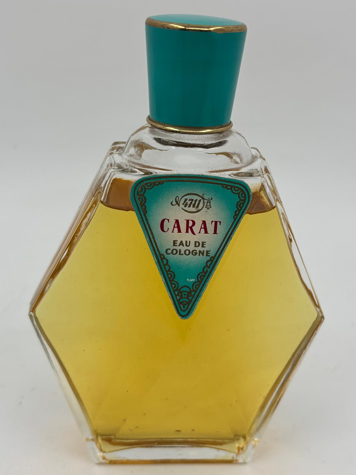 Vintage Flakon 4711 CARAT Eau de Cologne von 4711 für Deko