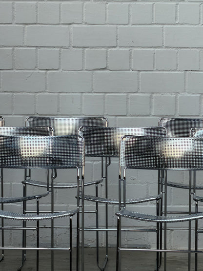 Vintage Freischwinger Stuhl SULTANE von ARRBEN Chrom