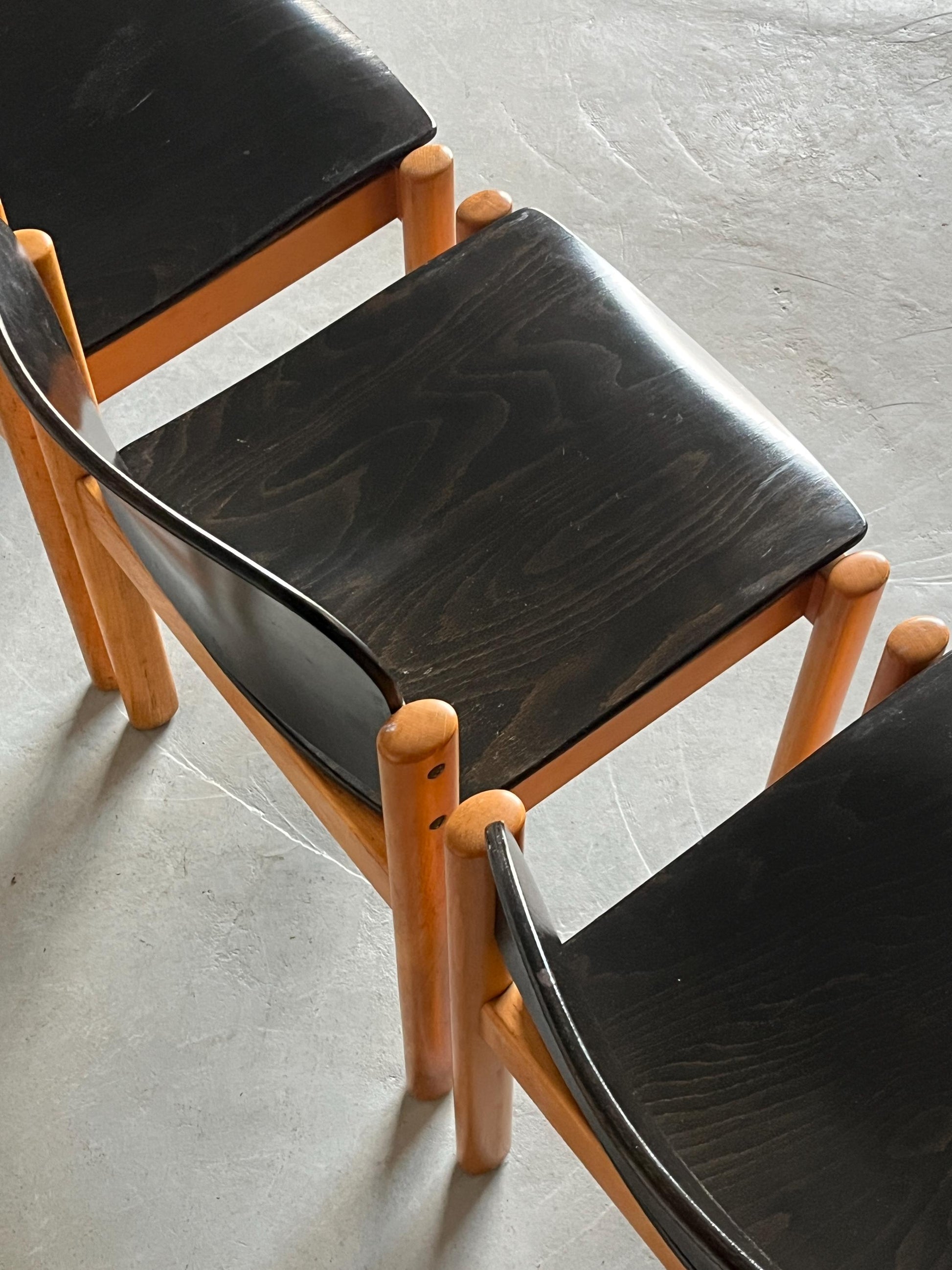 Vintage Stapelstuhl von Kusch+Co