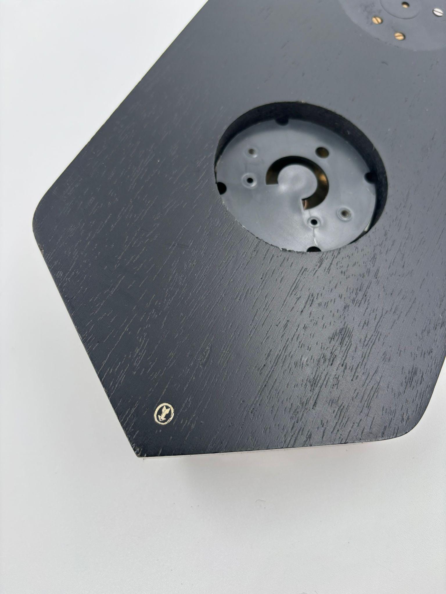 Vintage Wetterstation FYGIO auf Kunstlederplatte von FYGIO