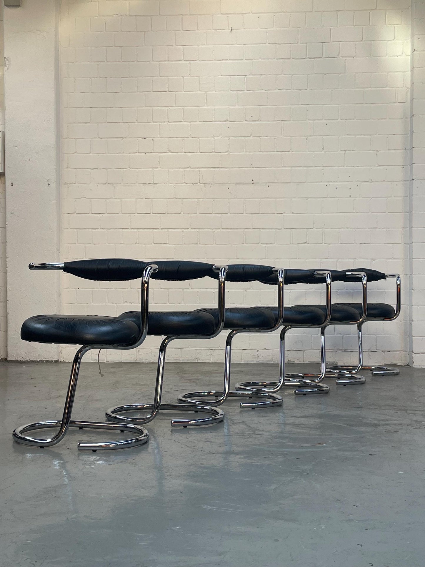 Vintage Stuhl Cobra von Giotto Stoppino für Italien