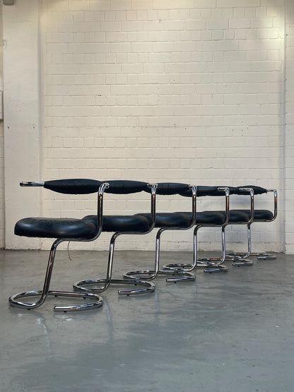 Vintage Stuhl Cobra von Giotto Stoppino für Italien