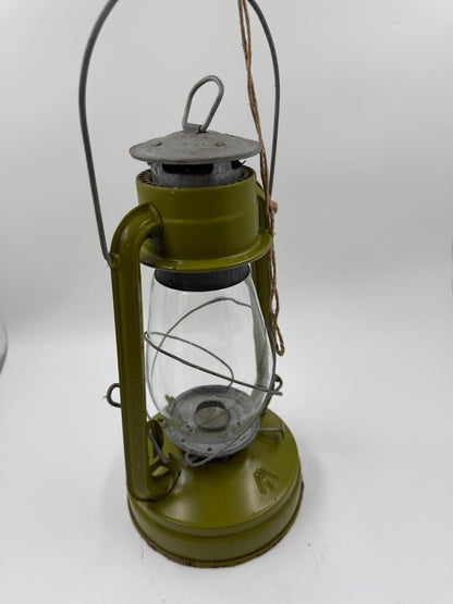 Vintage Sturmlampe grün lackiert von unbekannt für unbekannt