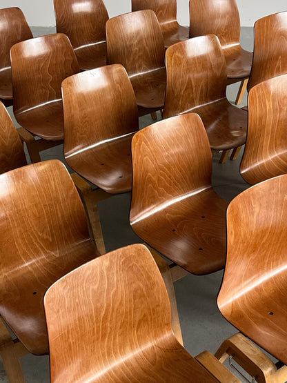 Vintage Stapelstuhl von Adam Stegner für Pagholz Flötotto