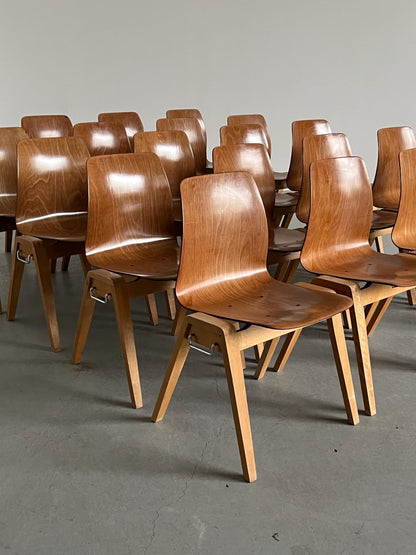 Vintage Stapelstuhl von Adam Stegner für Pagholz Flötotto