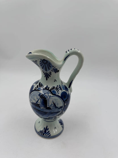 Vintage Krug Delft Blau von Holland Vintage Keramik blau-weiß