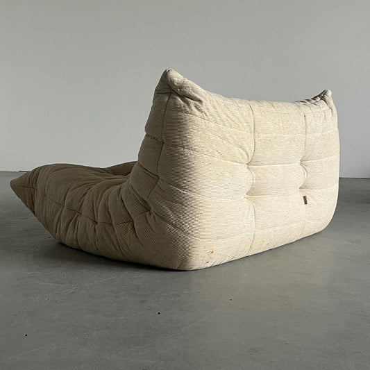 Vintage Sofa Togo von Michel Ducaroy für Ligne Roset, off-white