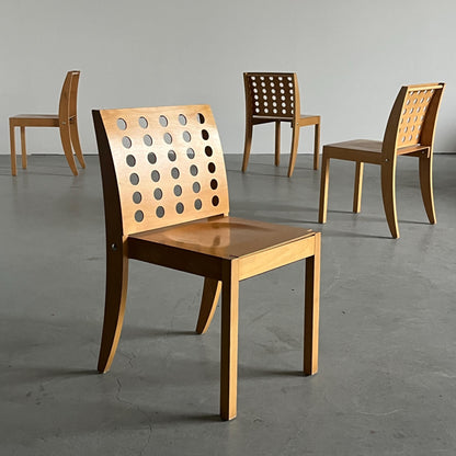 Vintage Stuhl S471 Set von 4 von Christoph Zschocke für Thonet stapelbar