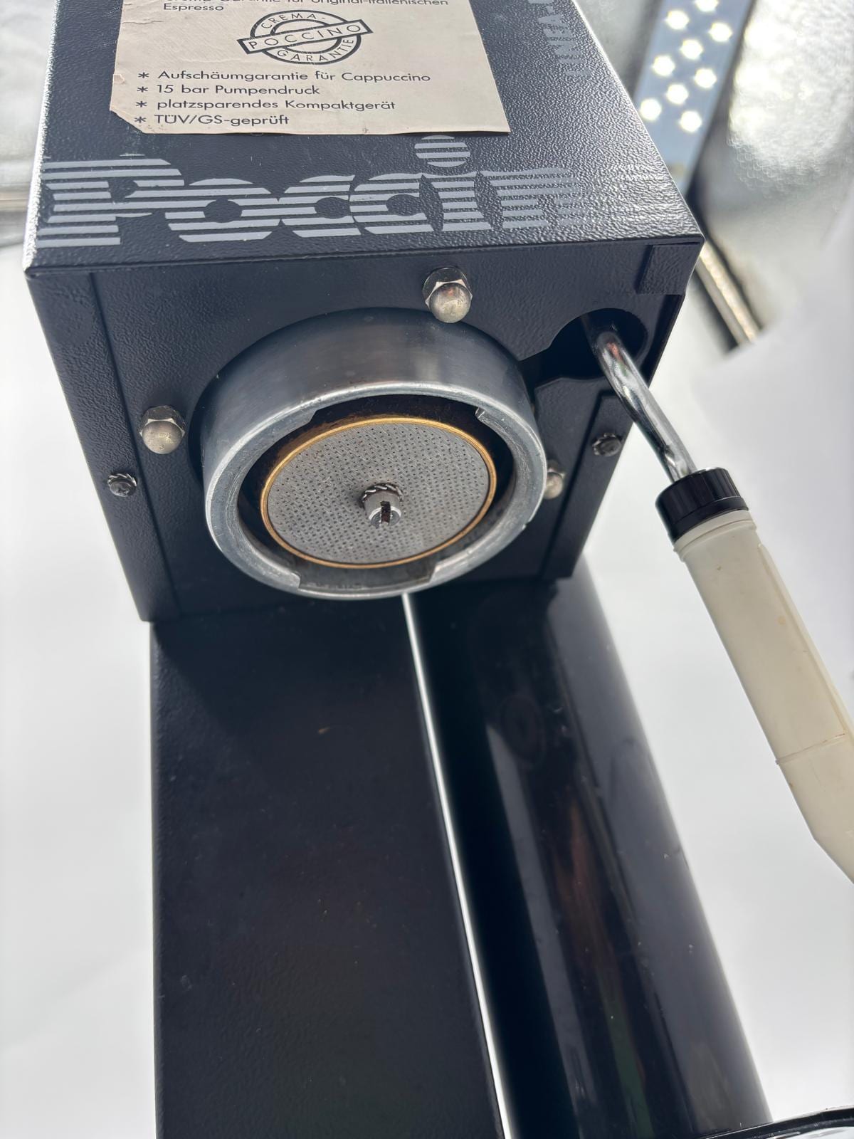 Vintage Espressomaschine LINEA UNO von Poccino seltenes Sammlerstück