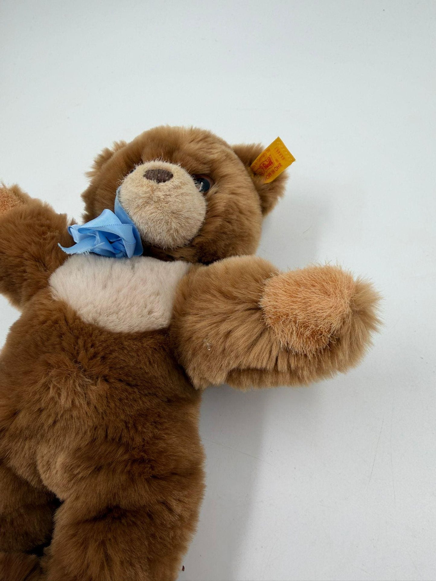 Vintage Teddybär Cosy 26 cm von Steiff mit Knopf im Ohr braun wie neu