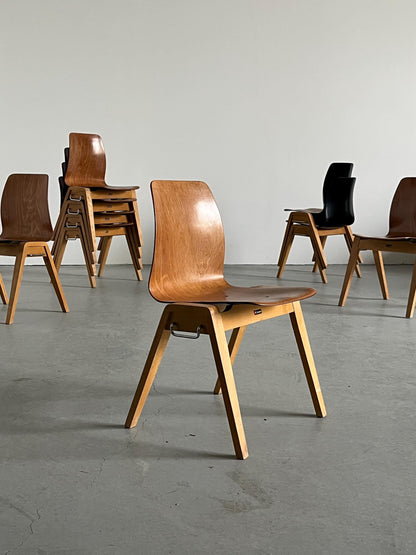 Vintage Stapelstuhl von Adam Stegner für Pagholz Flötotto