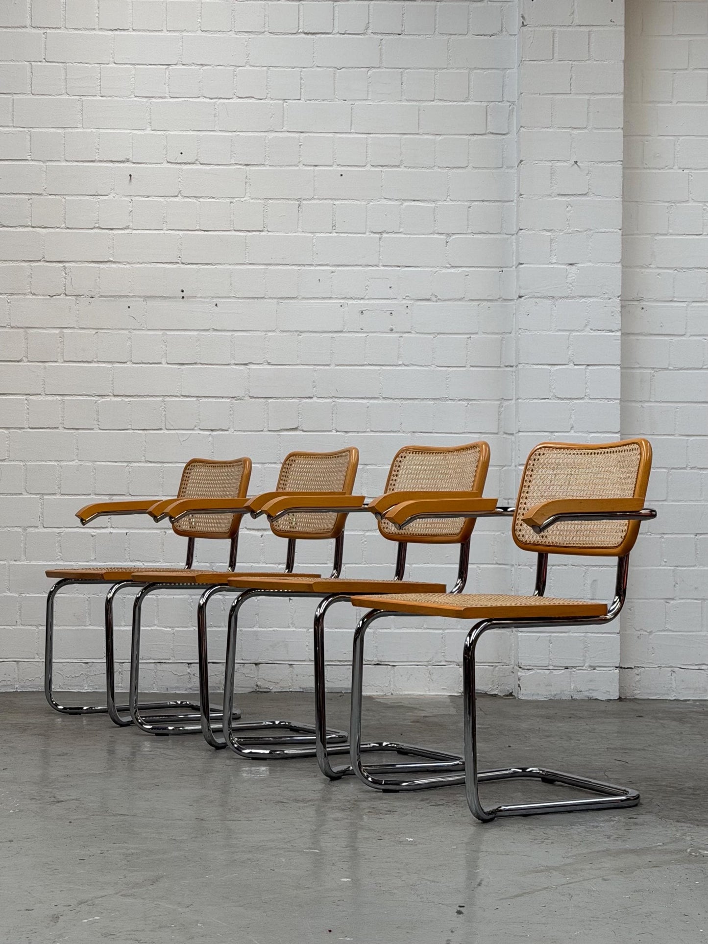 Vintage Stuhl Cesca von Marcel Breuer für unbekannter italienischer Designer