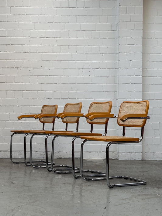 Vintage Stuhl Cesca von Marcel Breuer für unbekannter italienischer Designer