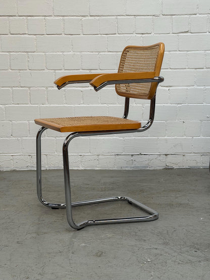 Vintage Stuhl Cesca von Marcel Breuer für unbekannter italienischer Designer