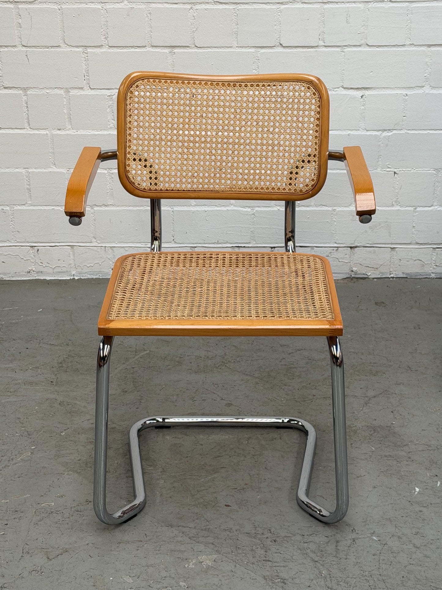 Vintage Stuhl Cesca von Marcel Breuer für unbekannter italienischer Designer