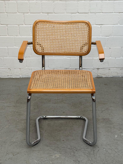 Vintage Stuhl Cesca von Marcel Breuer für unbekannter italienischer Designer