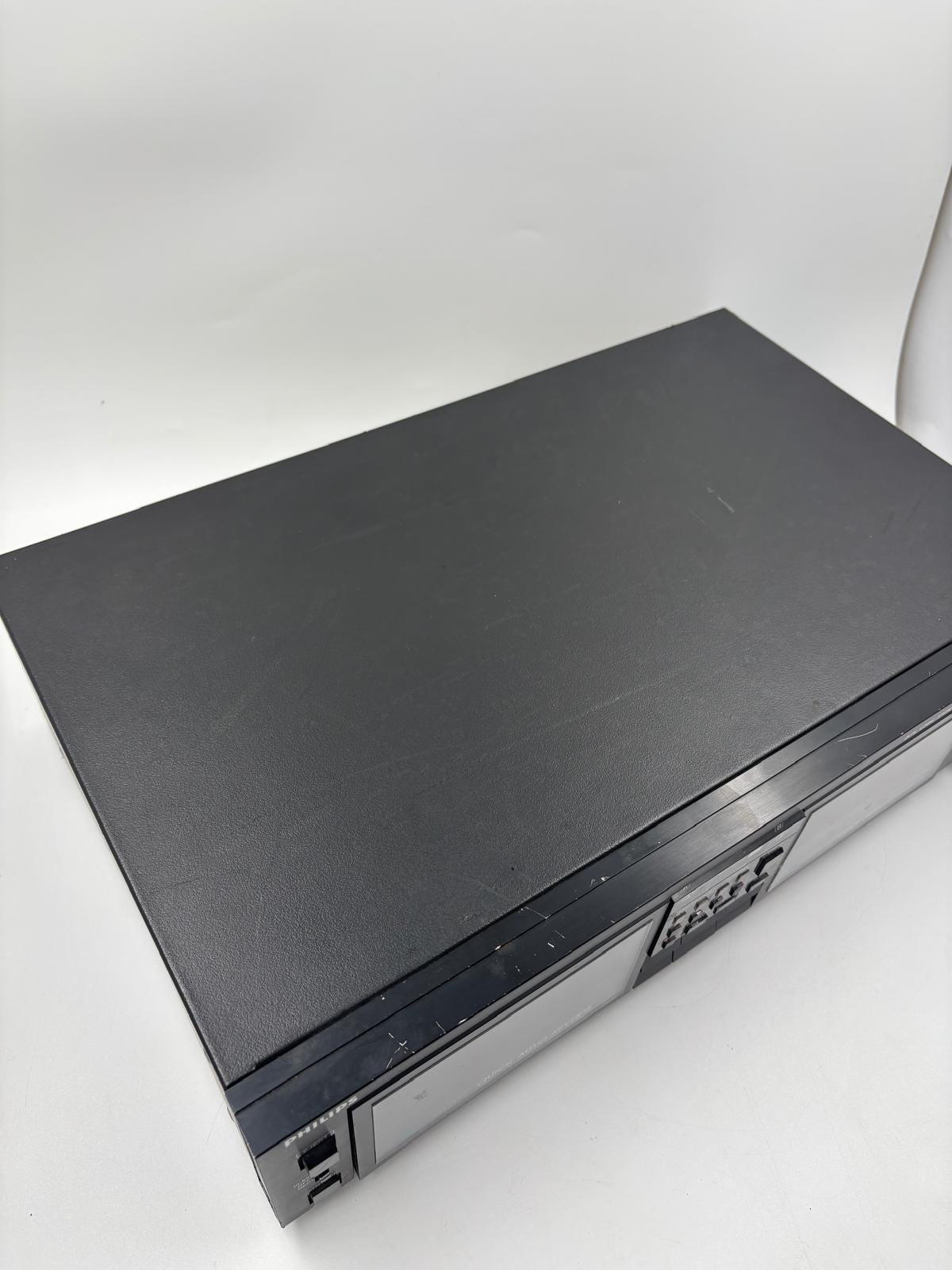 Vintage Kassettendeck FC567 von Philips Dual Logic Auto Reverse