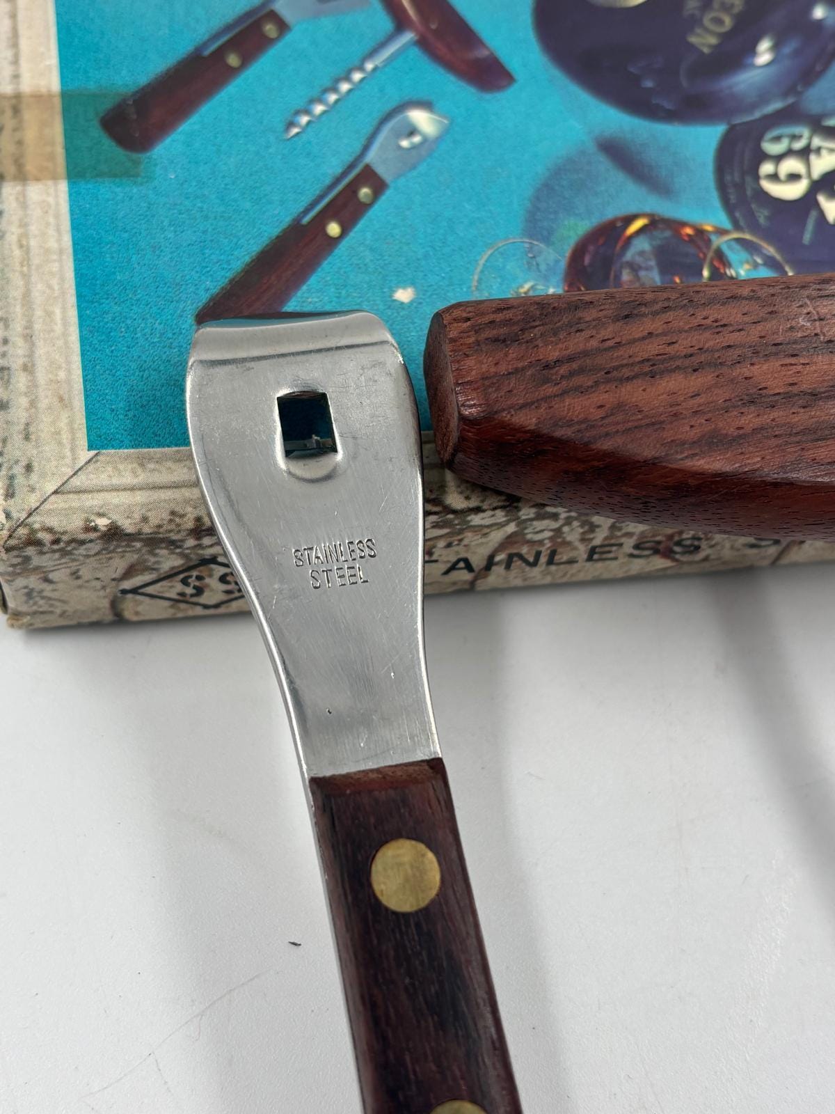 Vintage Bar-Set Rustikal Set von 3 von unbekannt für unbekannt