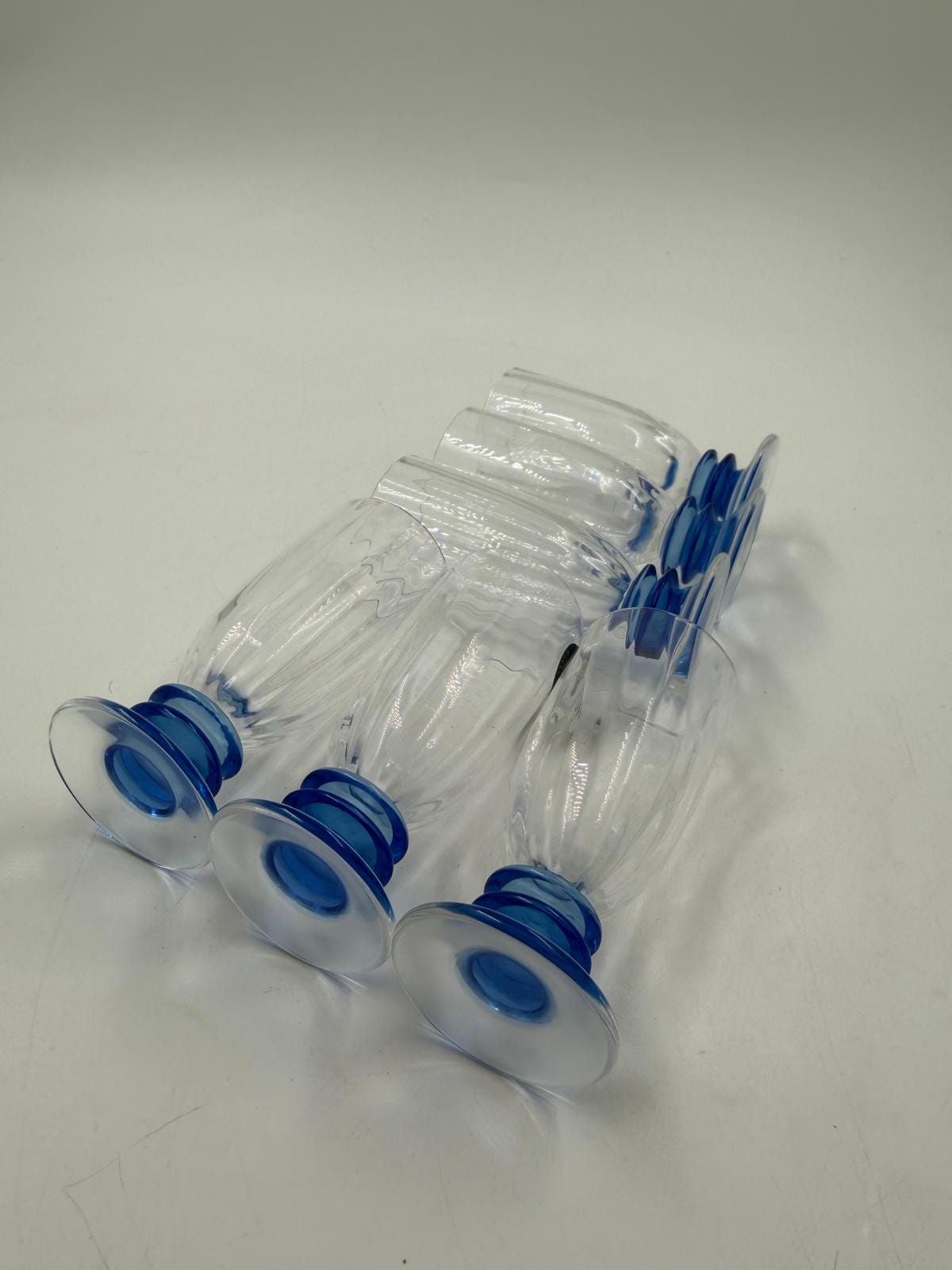 Vintage Glas von Anja Kjær für Holmegaard und Royal Copenhagen Set von 6