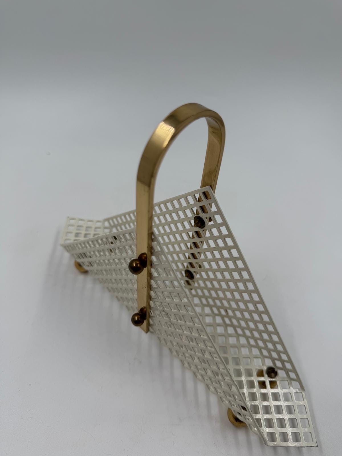 Vintage Serviettenhalter Wiener Werkstätte Stil von Josef Hoffmann für Wiener Werkstätte Selten