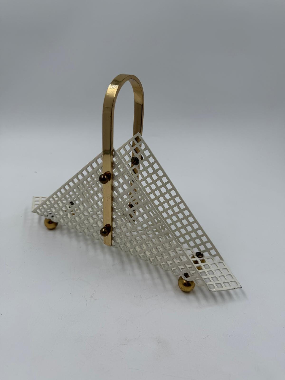 Vintage Serviettenhalter Wiener Werkstätte Stil von Josef Hoffmann für Wiener Werkstätte Selten