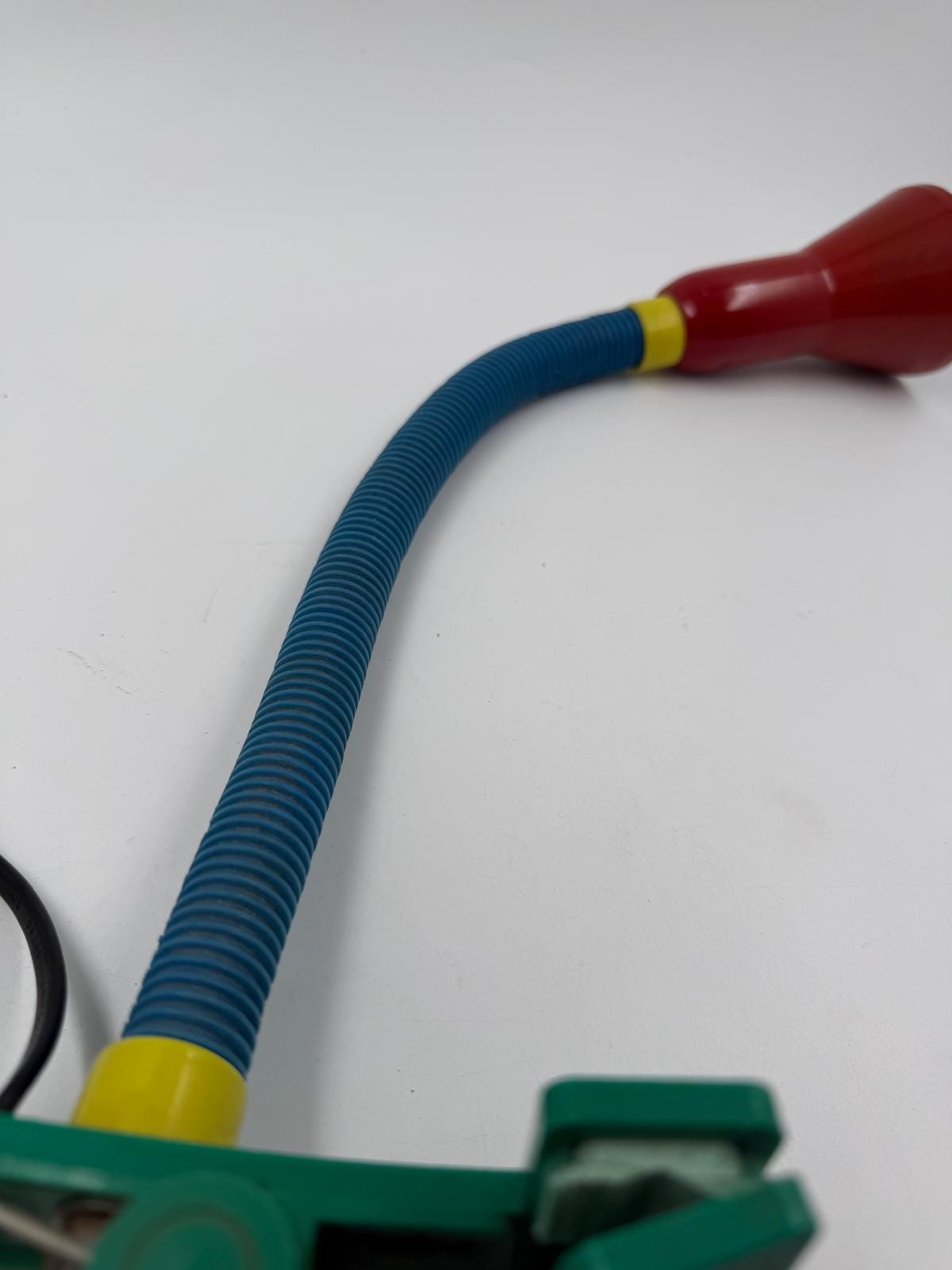 Vintage Klemmlampe bunt mit flexiblem Arm