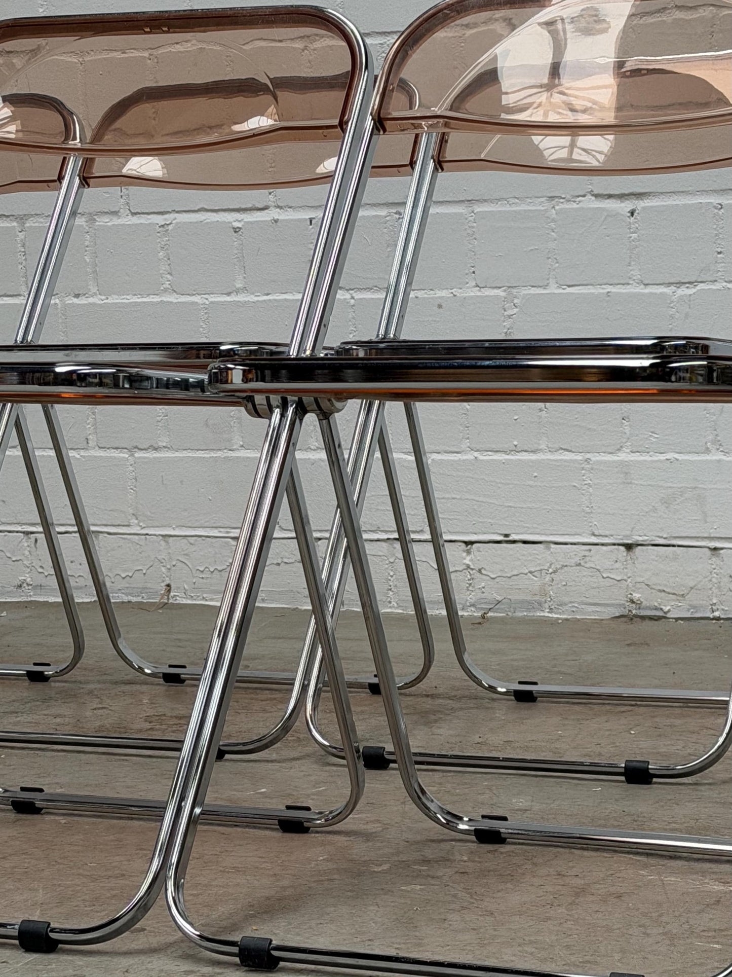 Vintage Klappstuhl Plia von Giancarlo Piretti für Castelli Anonima