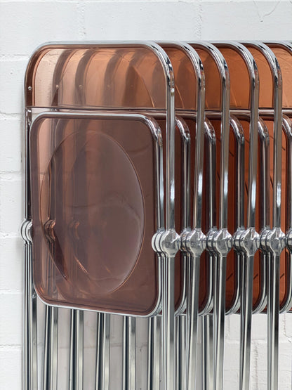 Vintage Klappstuhl Plia von Giancarlo Piretti für Castelli Anonima