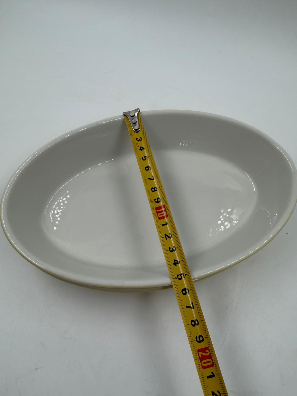 Vintage Auflaufform Set von 2 von Villeroy und Boch feuerfest oval gelb geriffelt
