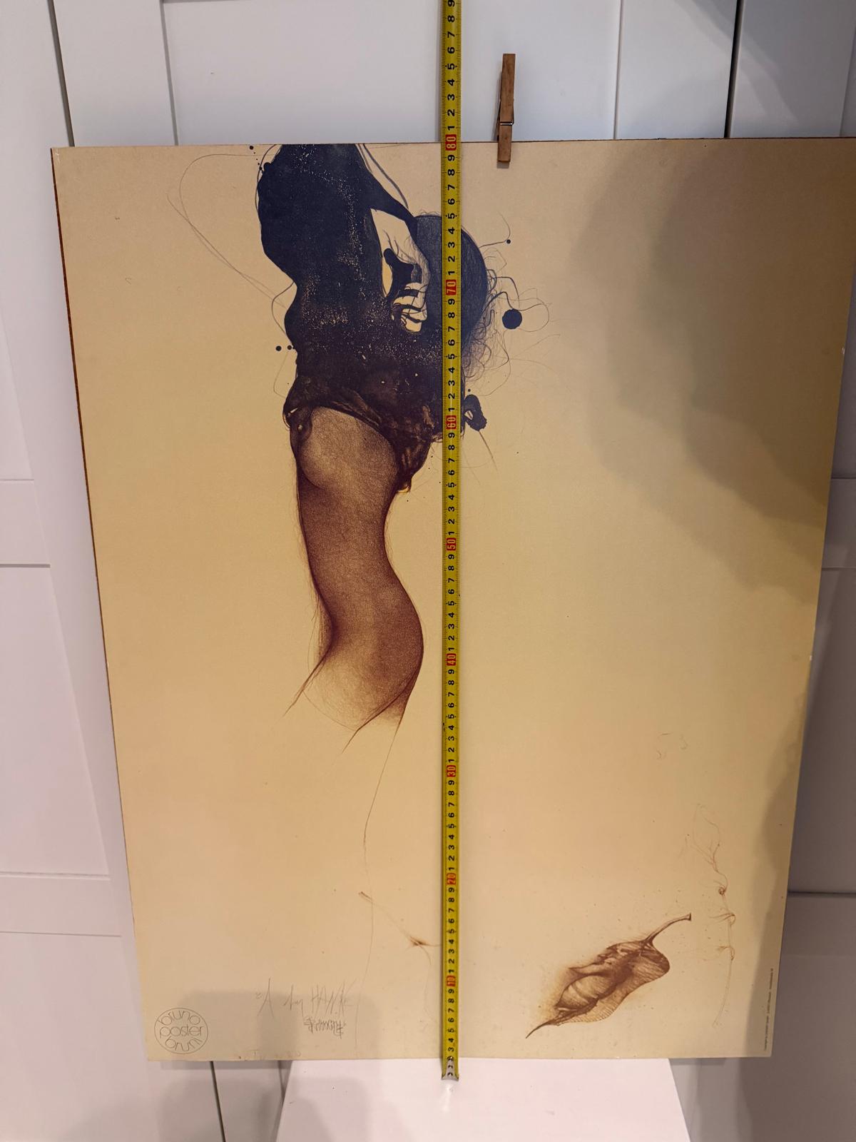 Vintage Poster Bruno Bruni Akt von Bruno Bruni für Lineart GmbH