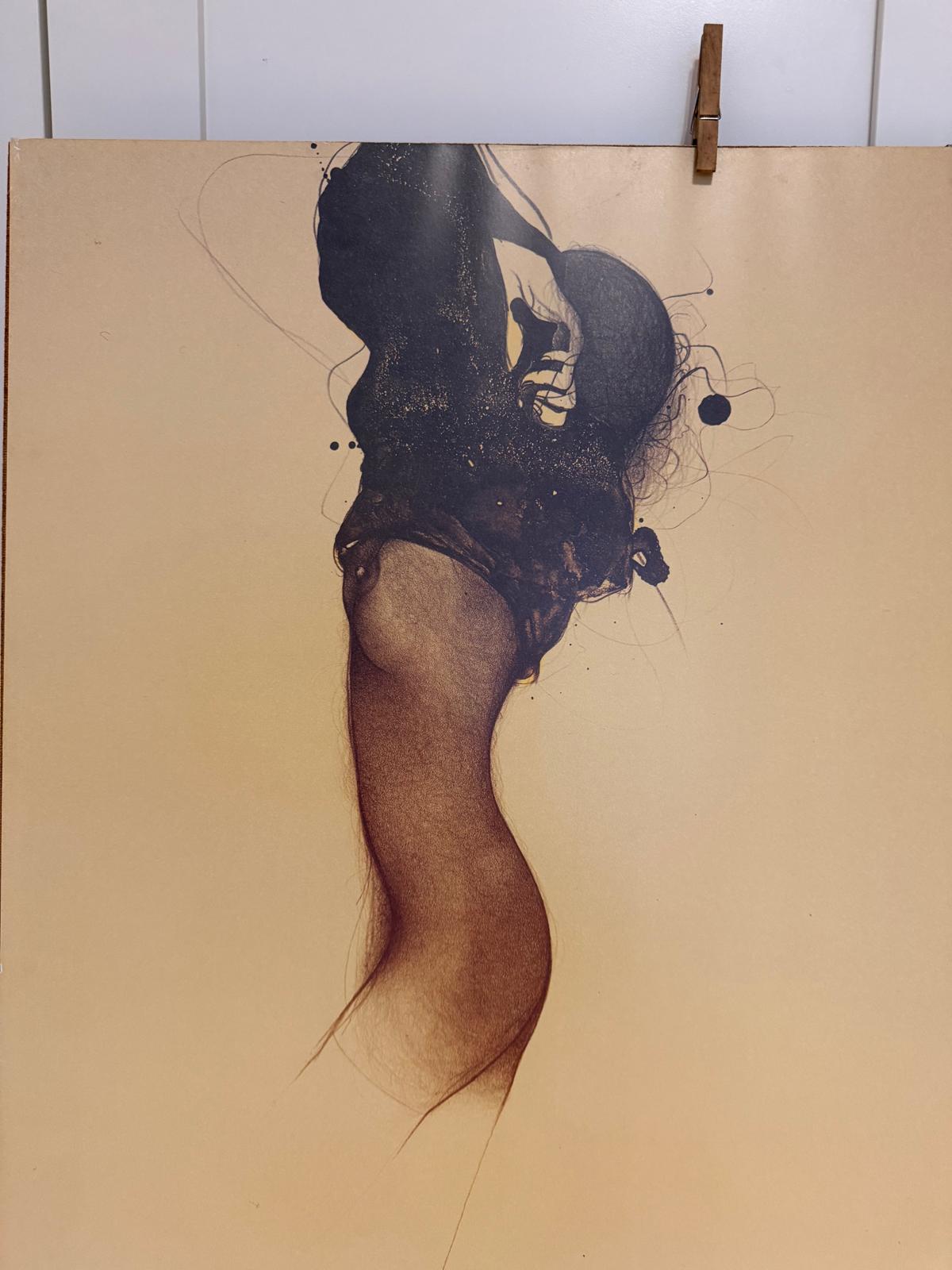 Vintage Poster Bruno Bruni Akt von Bruno Bruni für Lineart GmbH