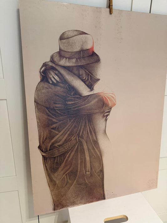 Vintage Offset-Lithographie Tenerezza von Bruno Bruni für Lineart GmbH