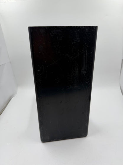 Vintage Schallplattenhalter schwarz von unbekannt für unbekannt mit Sprung, gebraucht