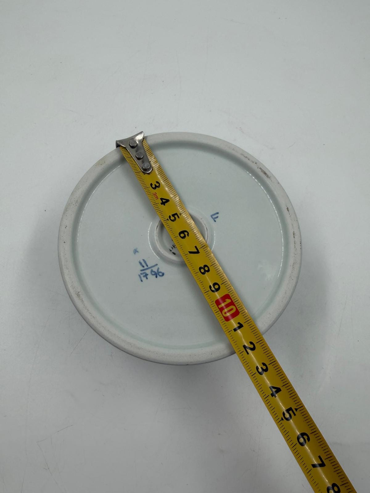 Vintage Kerzenhalter von Royal Copenhagen blau weiß