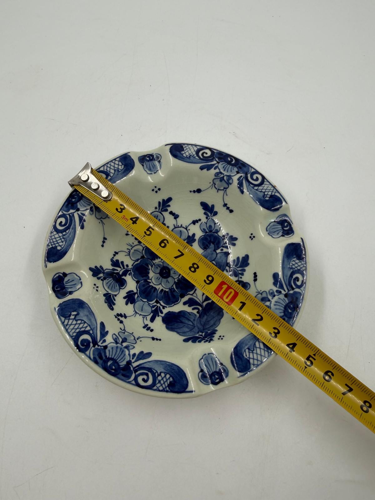 Vintage Aschenbecher Regina Delfts Blauw von Regina