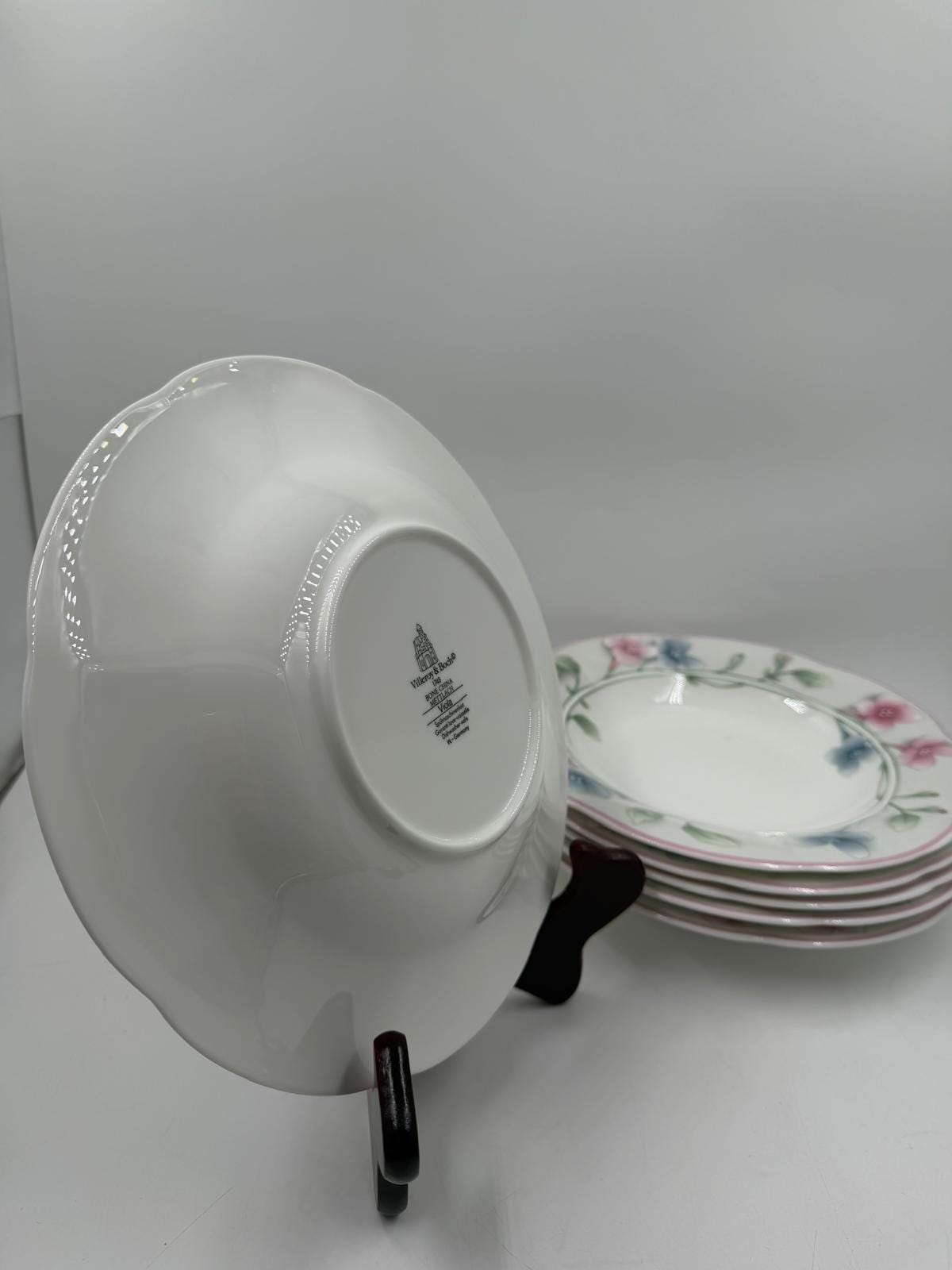 Vintage Geschirr Viola von Villeroy und Boch Set von 14