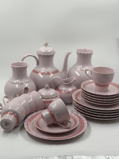 Vintage Kaffeeservice Drache Modell von Hutschenreuther für 6 Personen