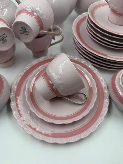 Vintage Kaffeeservice Drache Modell von Hutschenreuther für 6 Personen