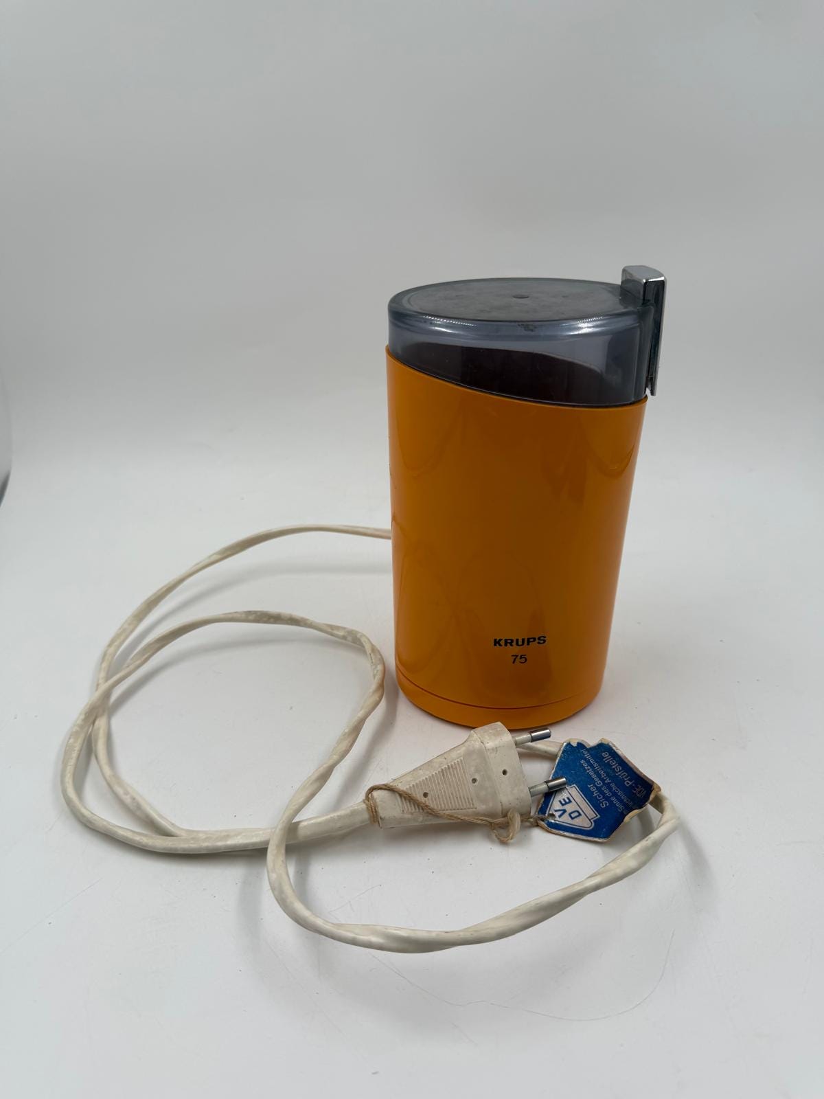 Vintage Kaffeemühle KRUPS 75 von KRUPS elektrisch Retro Design