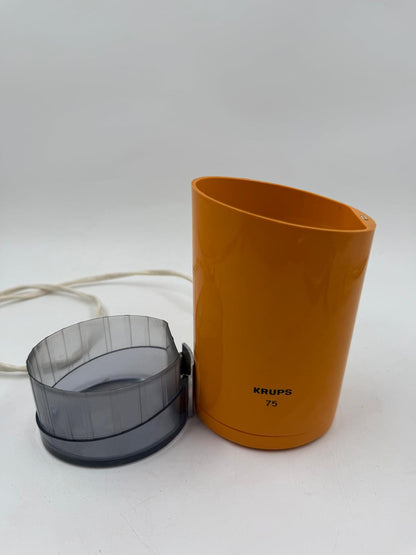Vintage Kaffeemühle KRUPS 75 von KRUPS elektrisch Retro Design