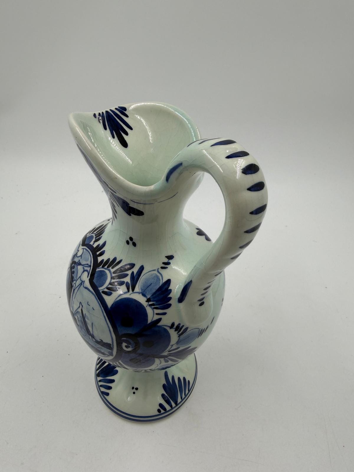 Vintage Krug Delft Blau von Holland Vintage Keramik blau-weiß