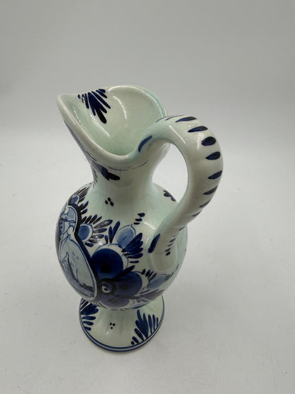 Vintage Krug Delft Blau von Holland Vintage Keramik blau-weiß