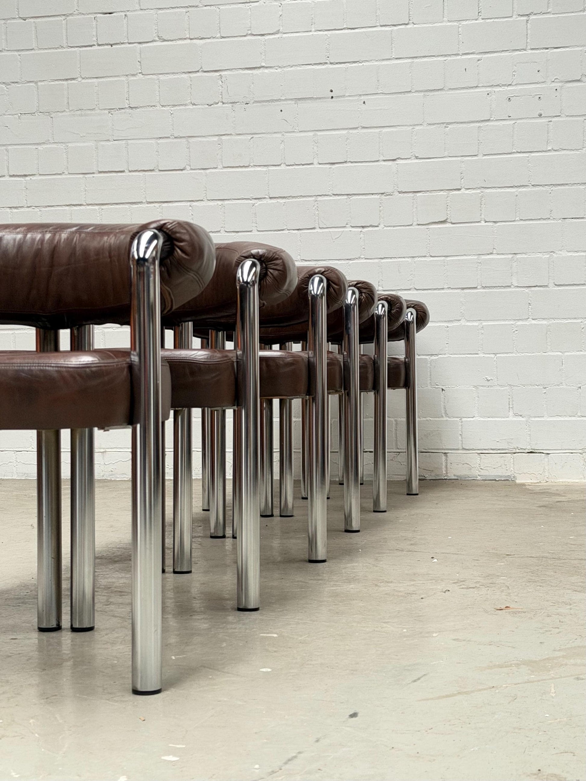 Vintage Esszimmerstuhl von Niemeyer für De Sede