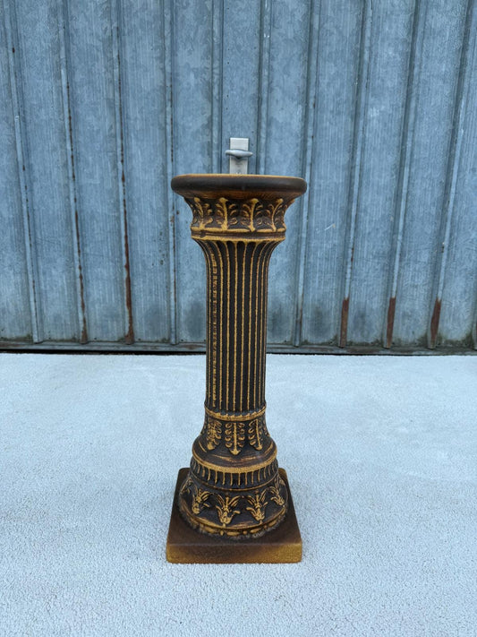 Vintage Säule Keramik römisch-griechisch 57 cm hoch