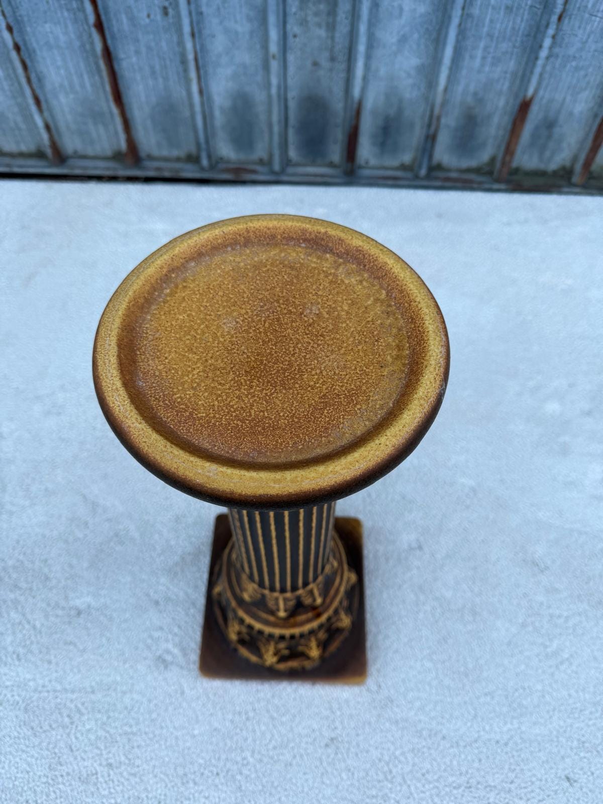 Vintage Säule Keramik römisch-griechisch 57 cm hoch