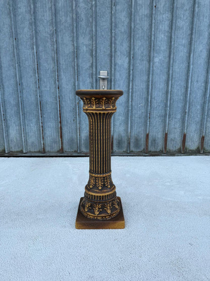 Vintage Säule Keramik römisch-griechisch 57 cm hoch